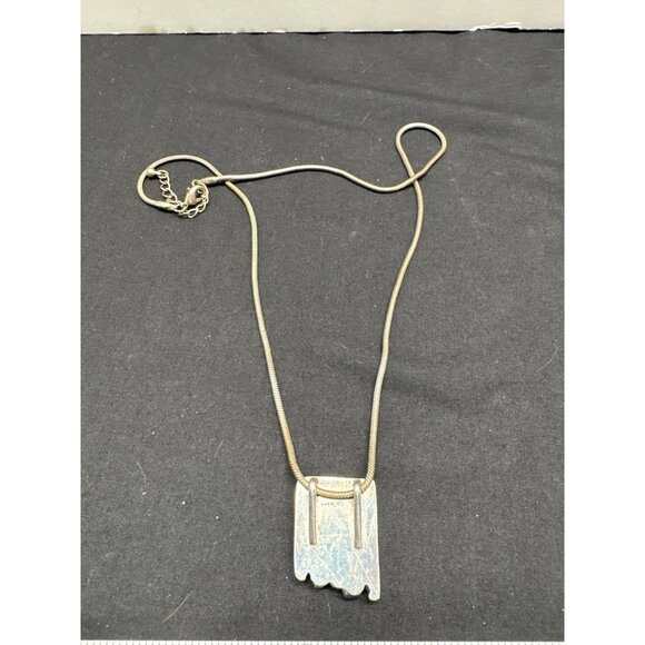 Amethyst & Sterling Silver Purple Pendant Necklace With Adjustable Chain - Picture 2 of 6